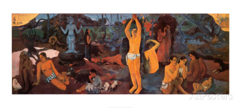 Life s Questions - Paul Gauguin Painting